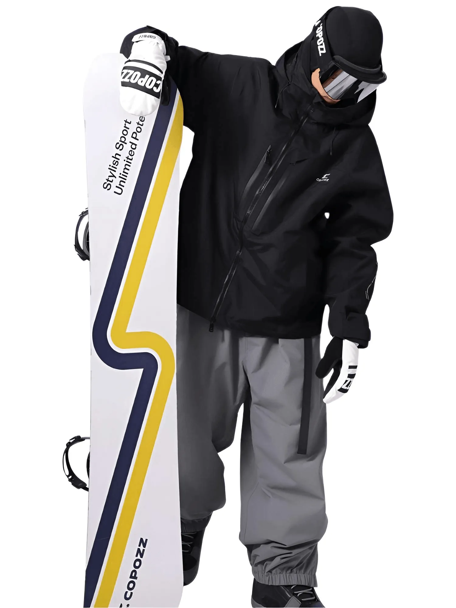 3L Water & Windproof Trendy Men's Oversized Ski Pants