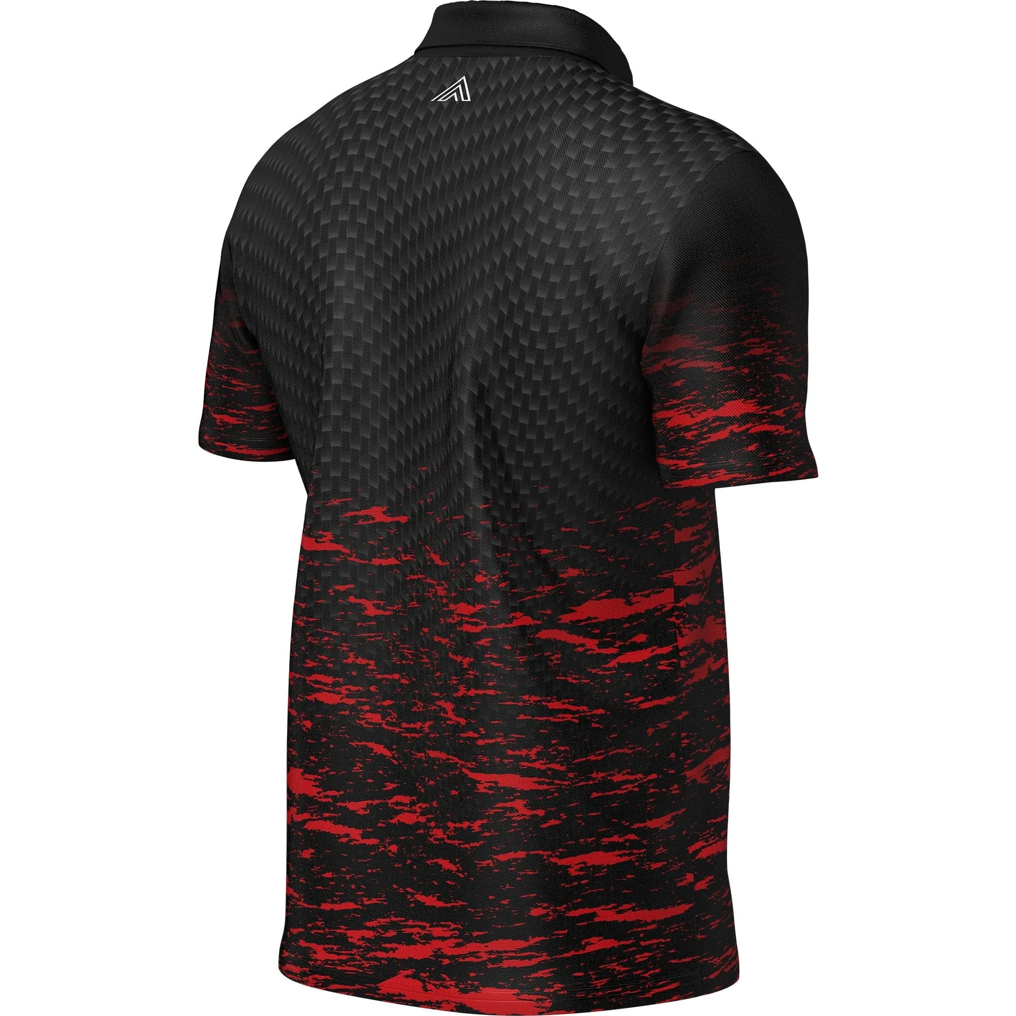 Arraz Lava Dart Shirt - with Pocket - Black & Red