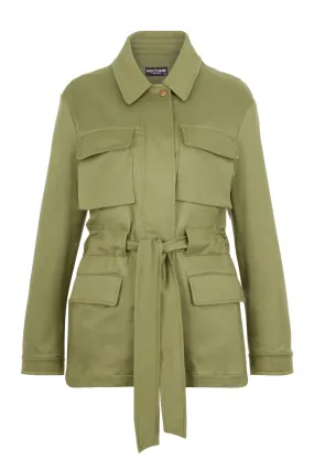 Belted Khaki Jacket (Final Sale)