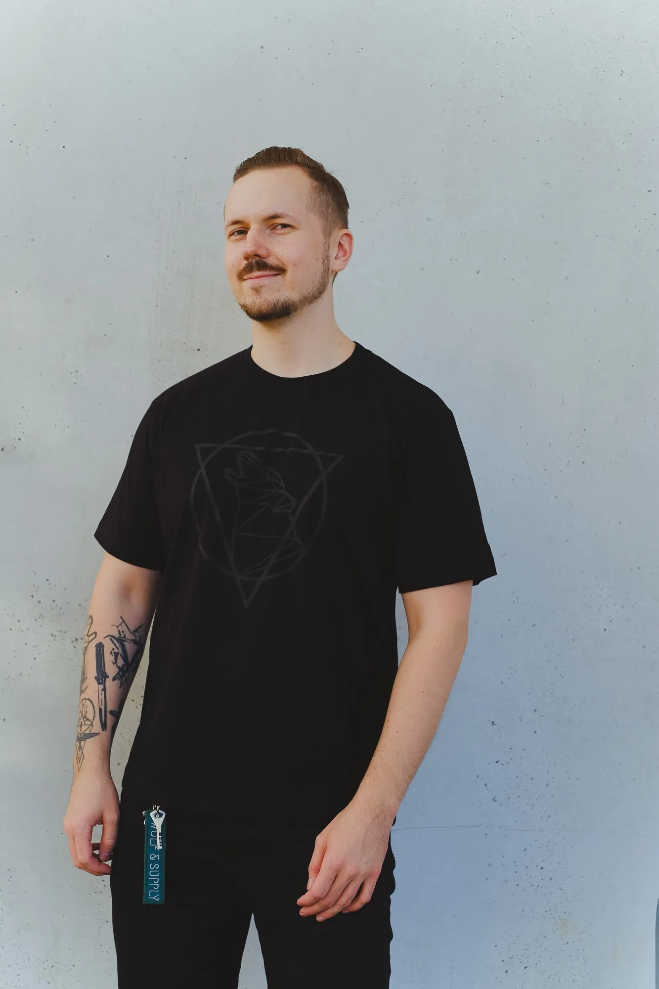 Bermuda T-Shirt Black/Black