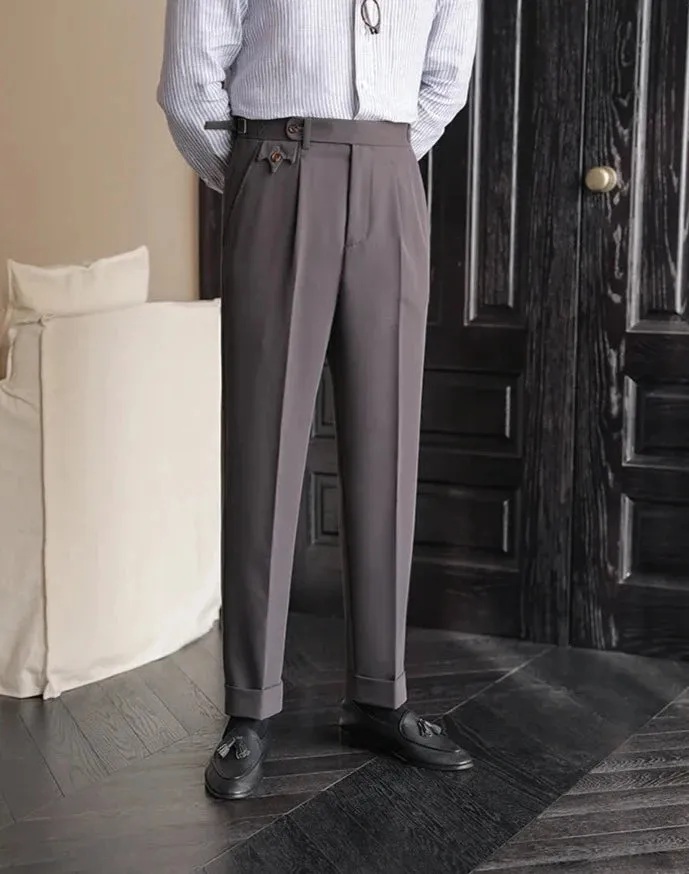 British outfit elegant trousers