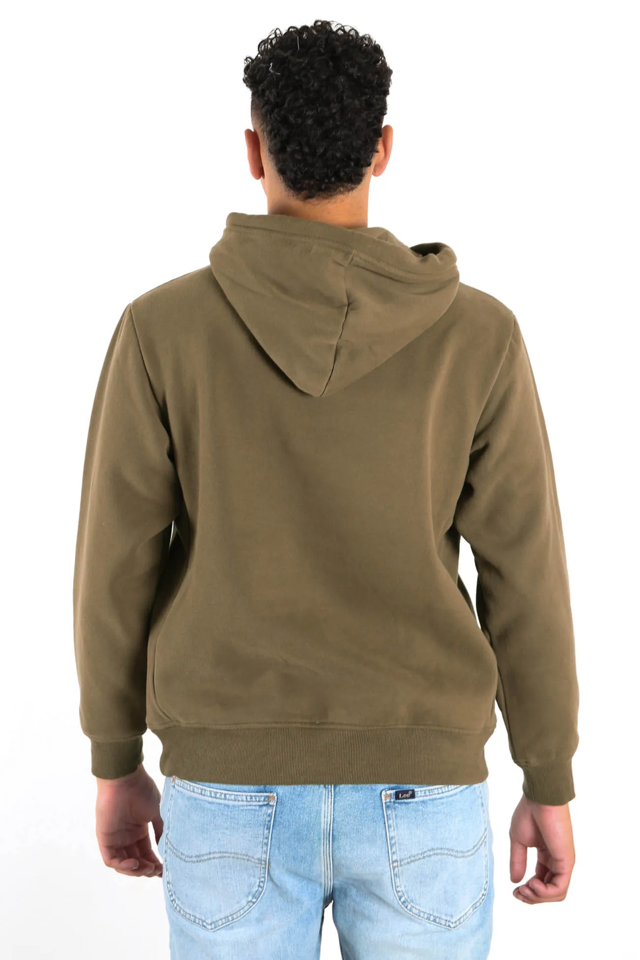 Classic Fleece Hood Olive