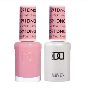 DND - Gel & Lacquer - Linen Pink - #591