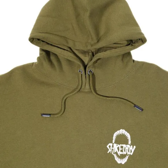 Jaws Hoodie Mil Green (Mens)