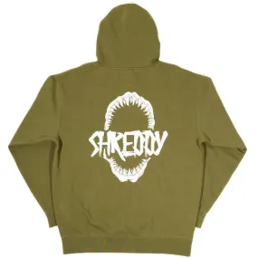 Jaws Hoodie Mil Green (Mens)