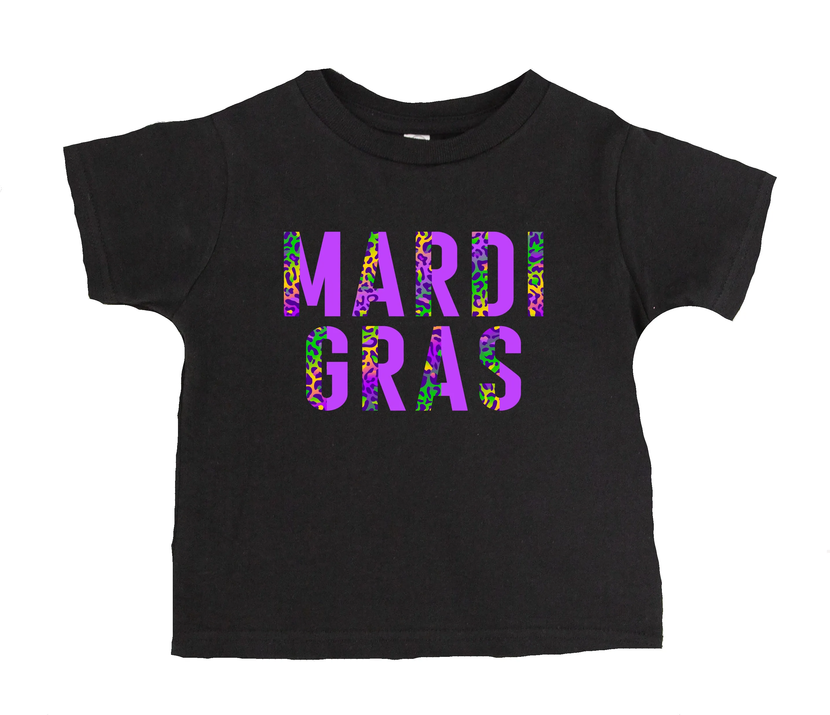 Leopard Mardi Gras T-Shirt