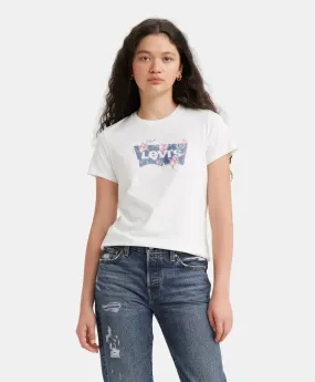 Levi's Women's Flower Batwing Short Sleeve T-Shirt