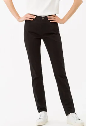 Mary Short Leg Jeans in Perma Black