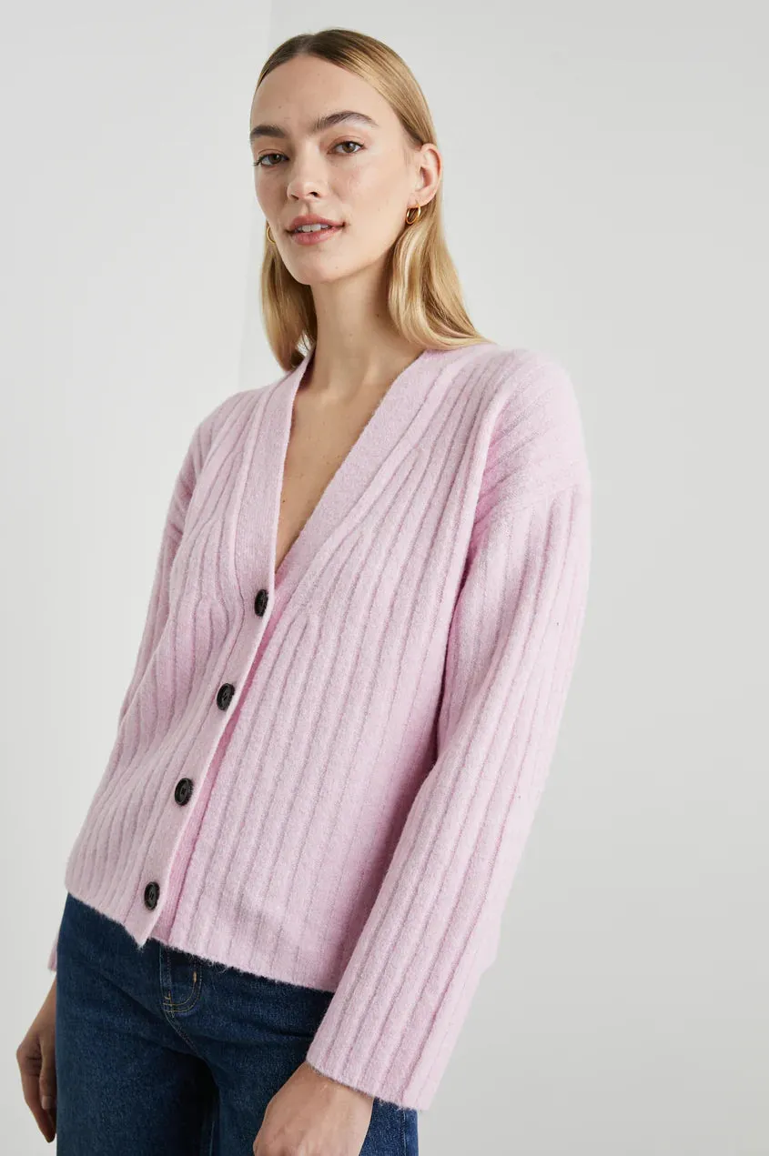 MORGAN CARDIGAN - LILAC