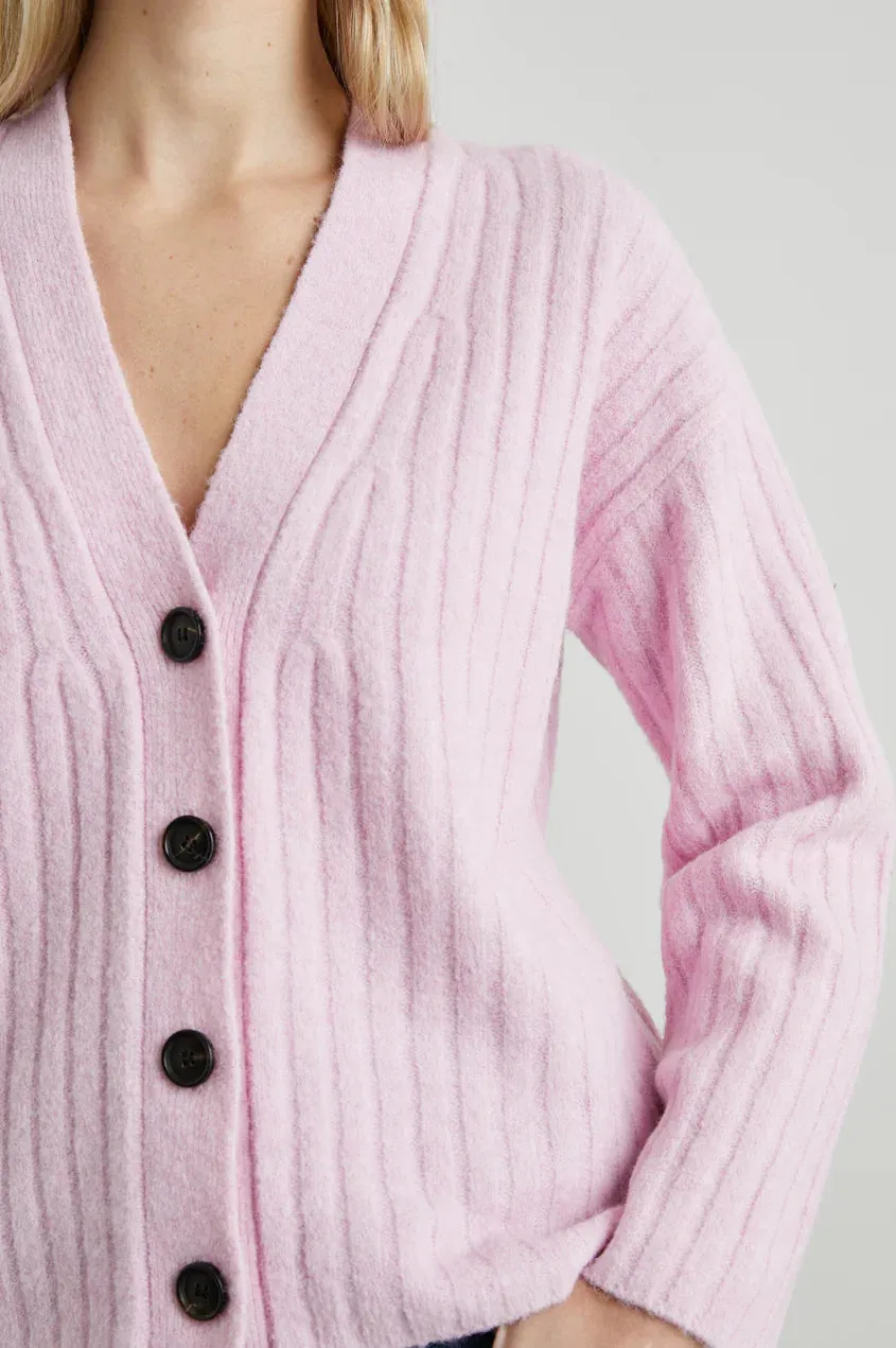 MORGAN CARDIGAN - LILAC