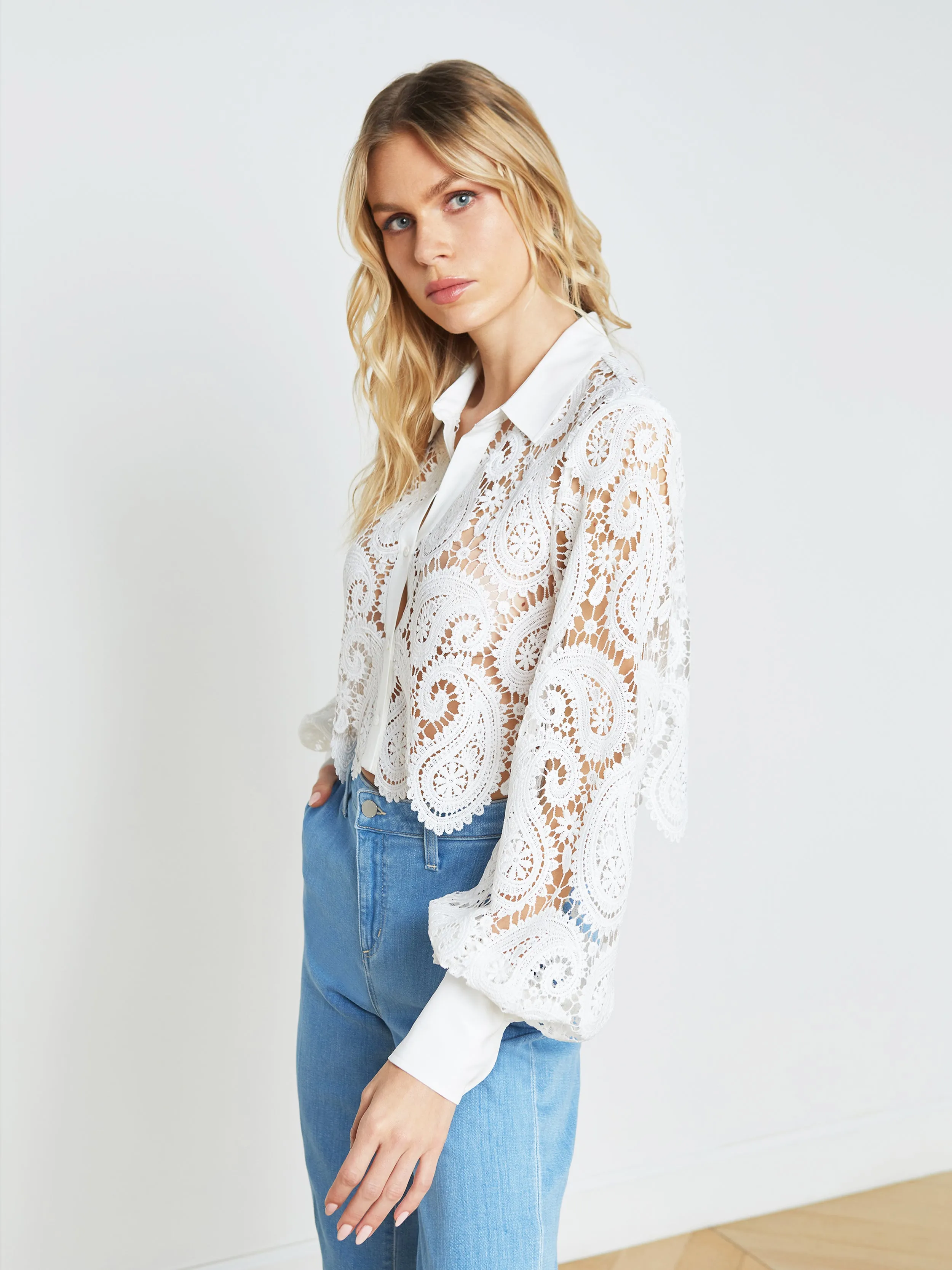 Odelia Lace Blouse