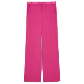 Patrizia Pepe Elegant Fuchsia Palazzo Trousers