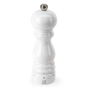 Peugeot Paris u'Select 7 Inch White Lacquer Salt Mill