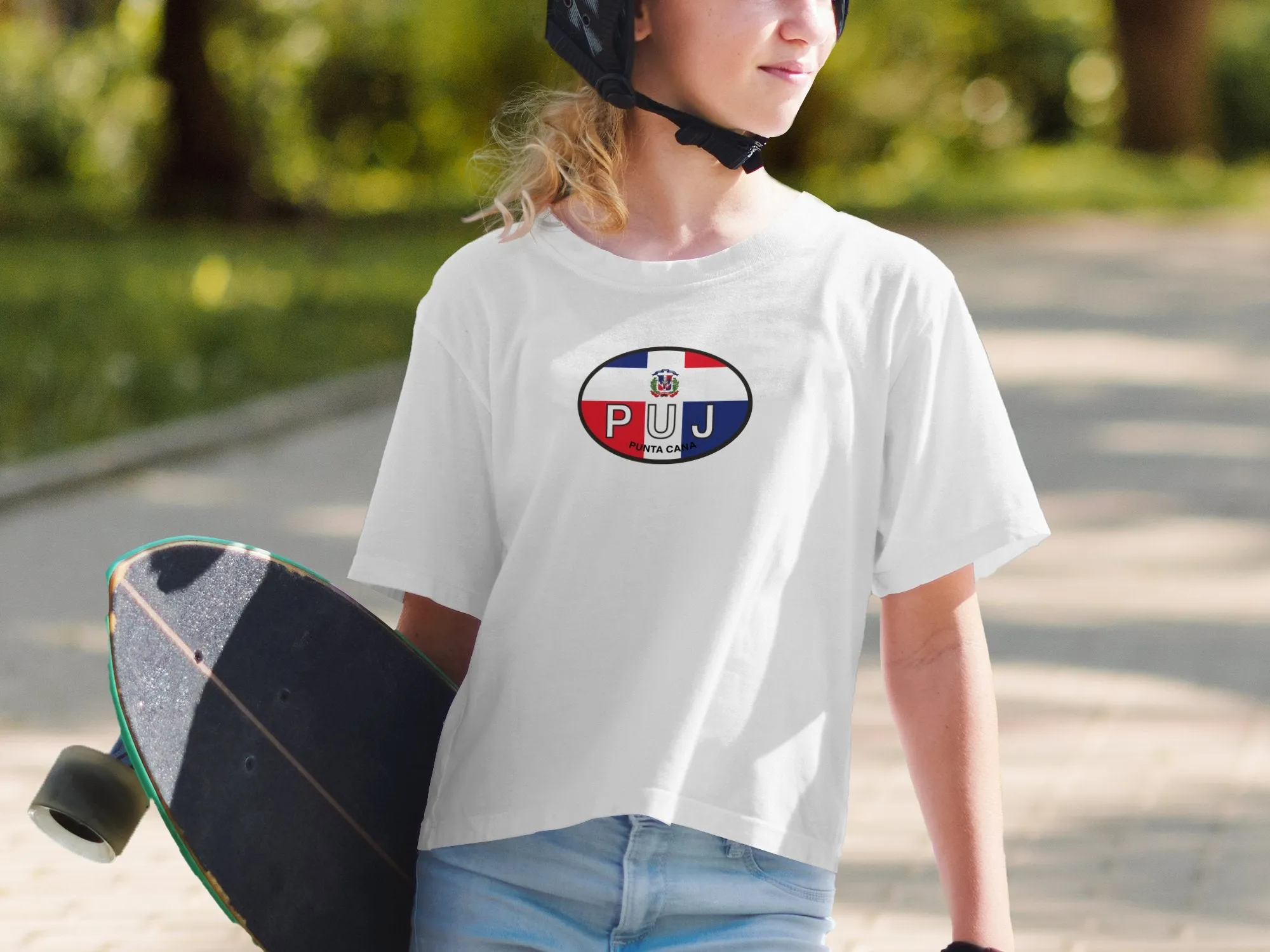 PUJ Punta Cana Dominican Republic Flag T-Shirts