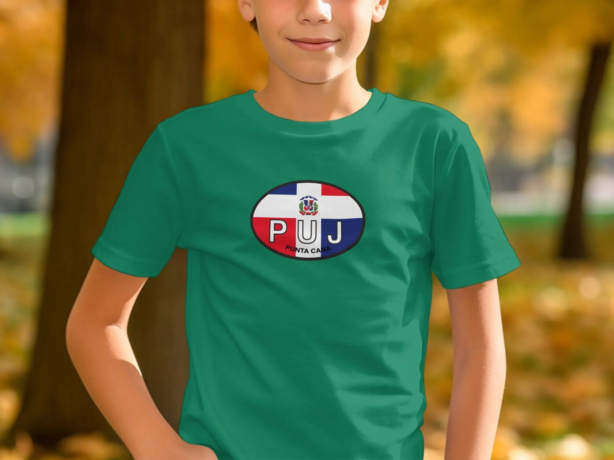 PUJ Punta Cana Dominican Republic Flag T-Shirts