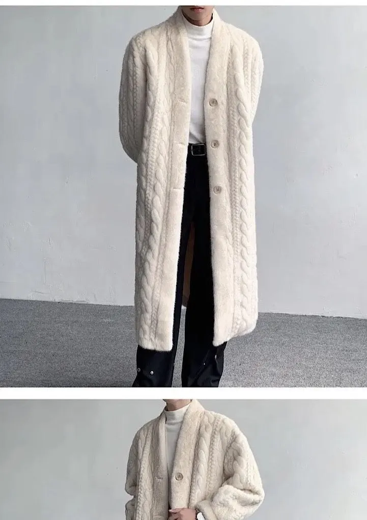 RICHEE LUXE' CREAM CARDIGAN