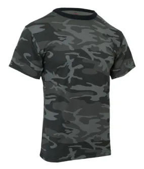 Rothco Mens Colored Camo Short Sleeve T-Shirt - 3XL