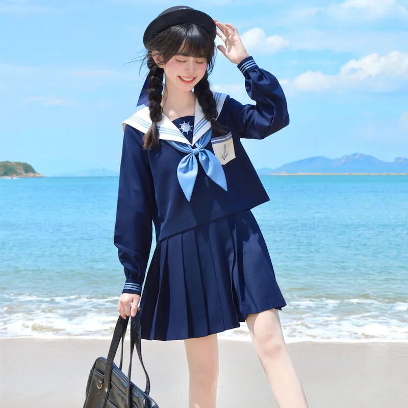 [Sailor Girl] Navy JK uniform set