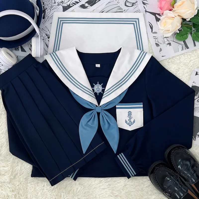 [Sailor Girl] Navy JK uniform set