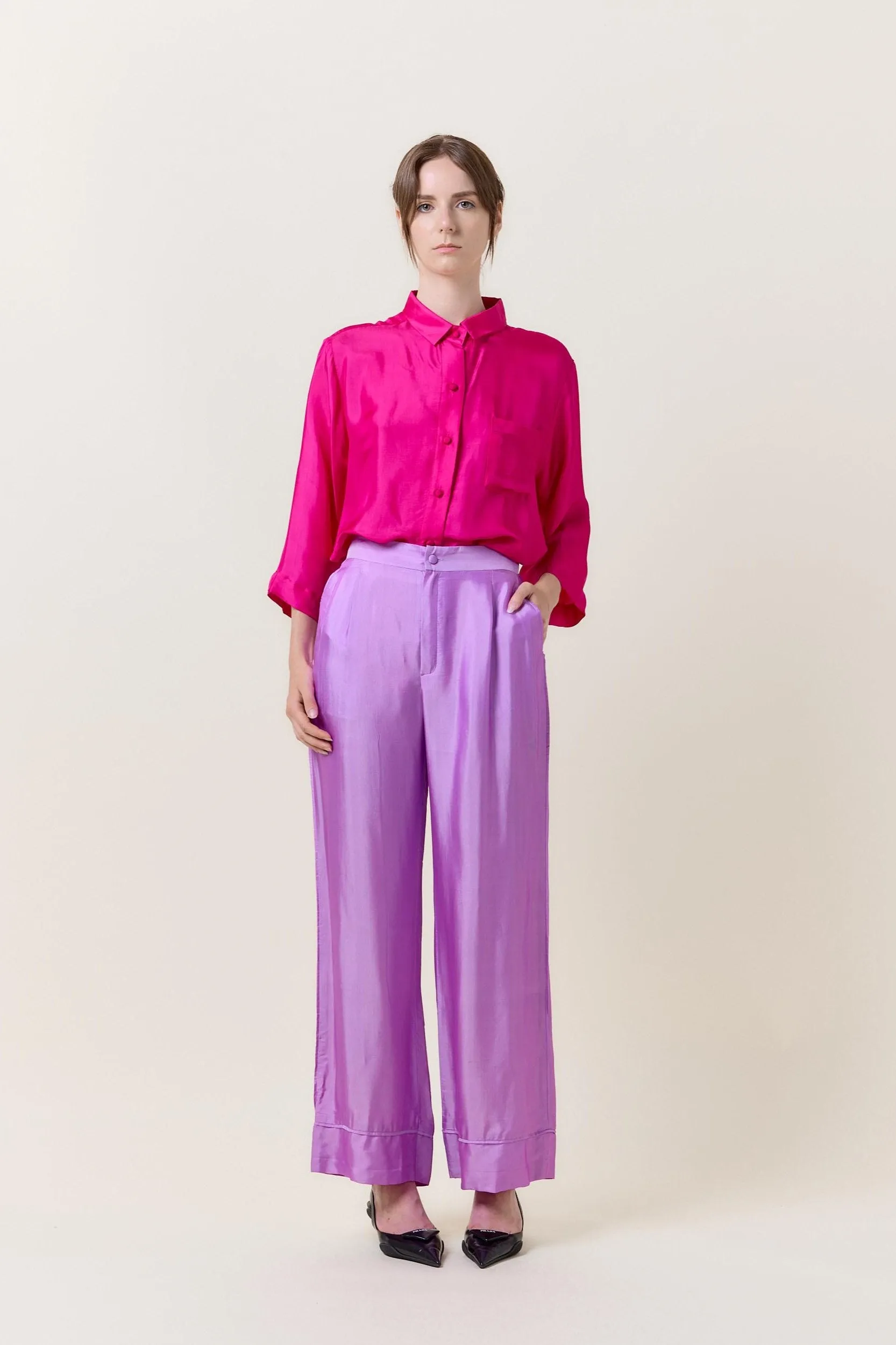 Silk Trousers