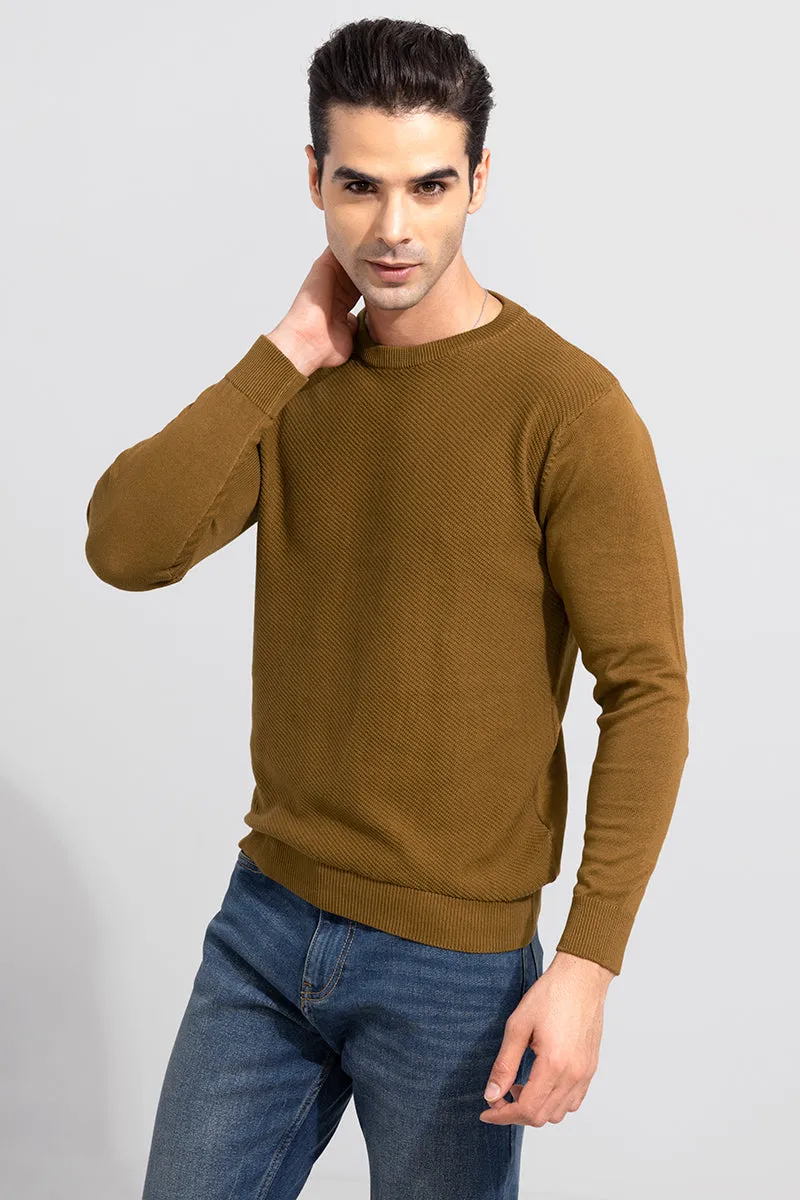 Snug Brown Sweater