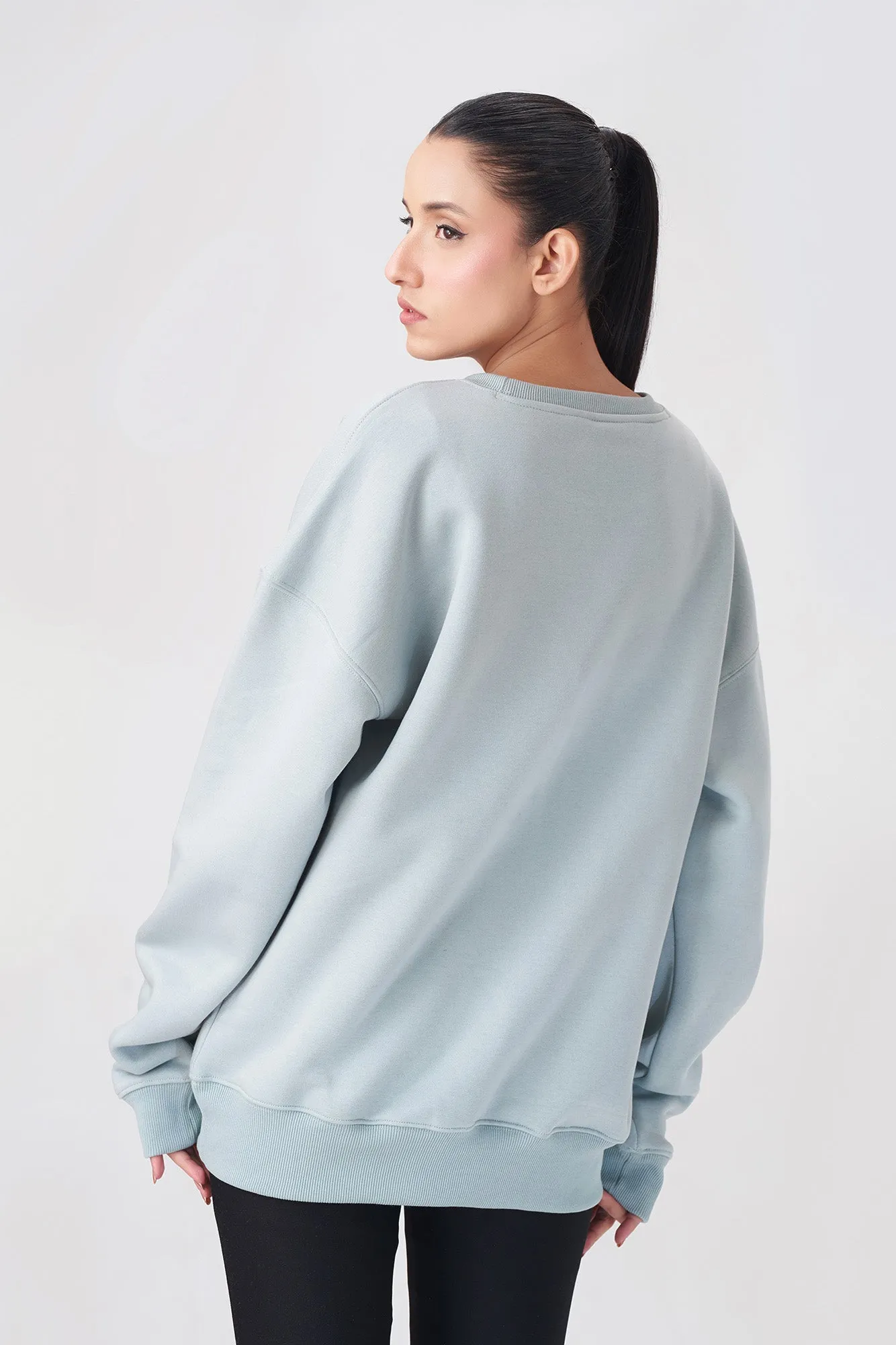 Soft Light Green and Stylish Sweatshirt