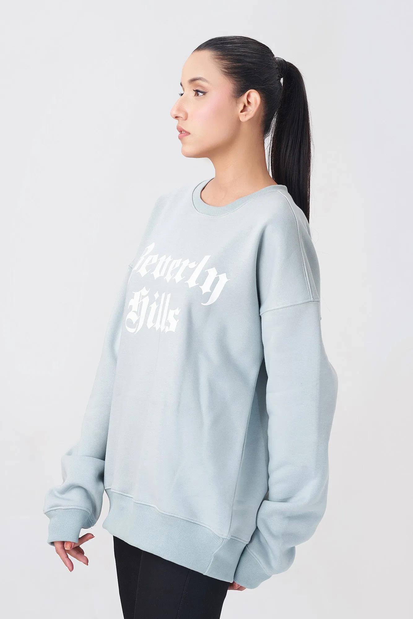 Soft Light Green and Stylish Sweatshirt