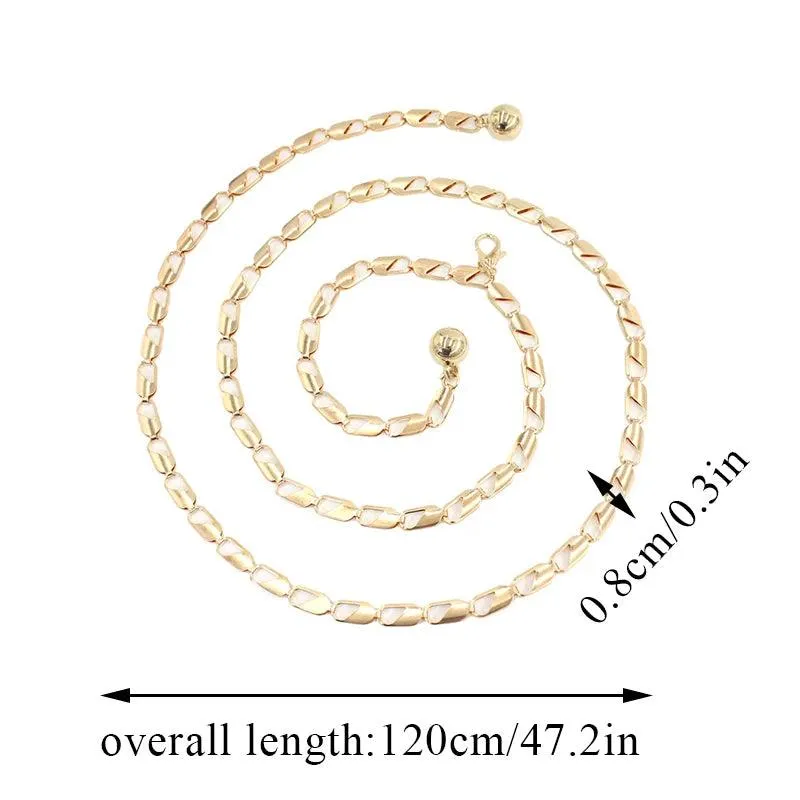 Stylish Metal Waist Chain Belt