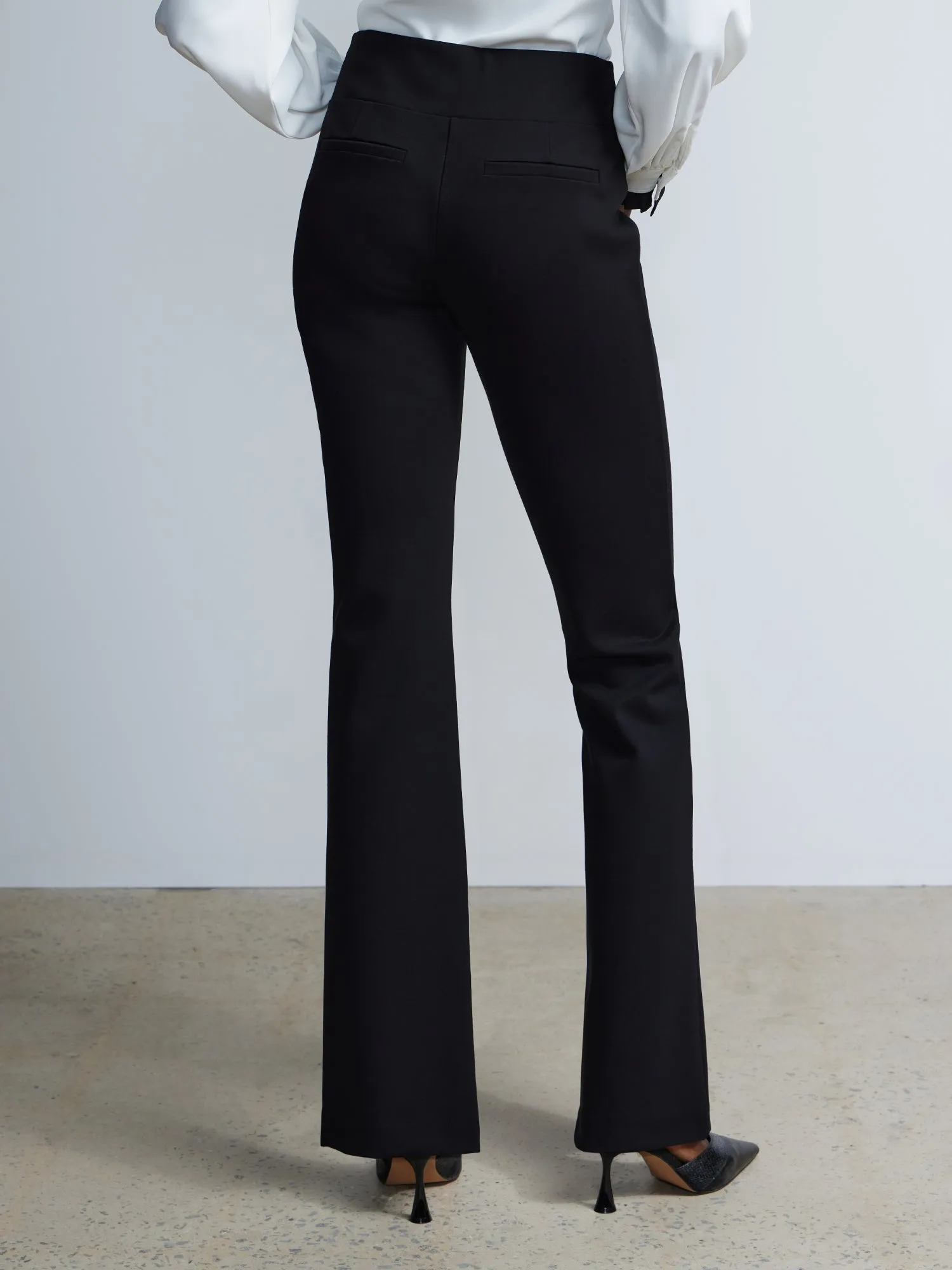 Tall Ponte Bootcut High Rise Pant