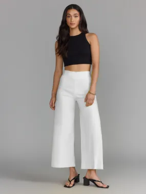 Tall Pull On Wide Leg Ankle Pant