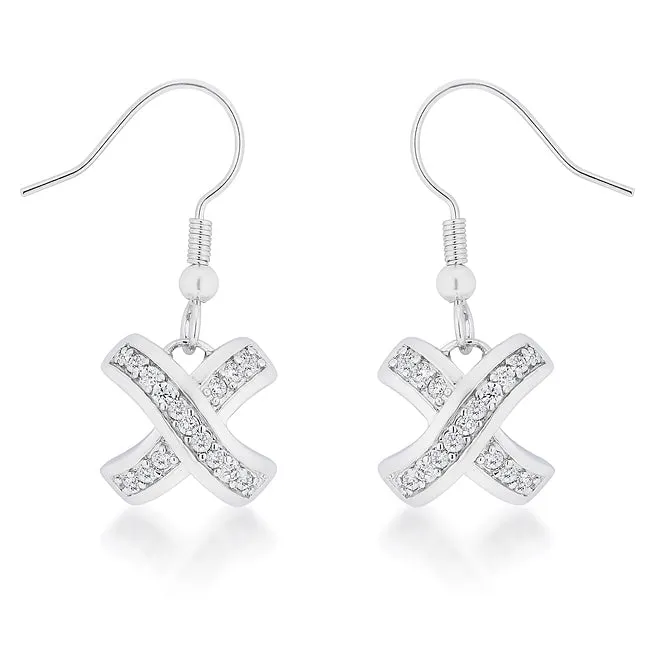 Timeless Pave Drop Earrings