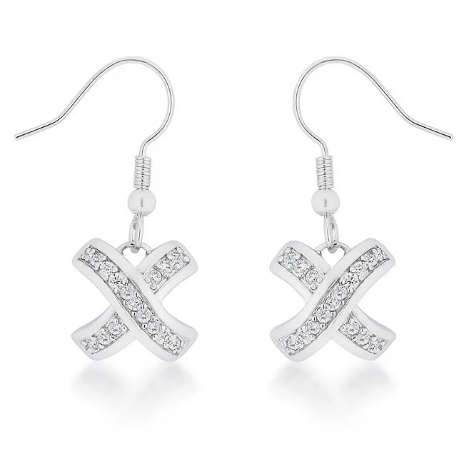 Timeless Pave Drop Earrings