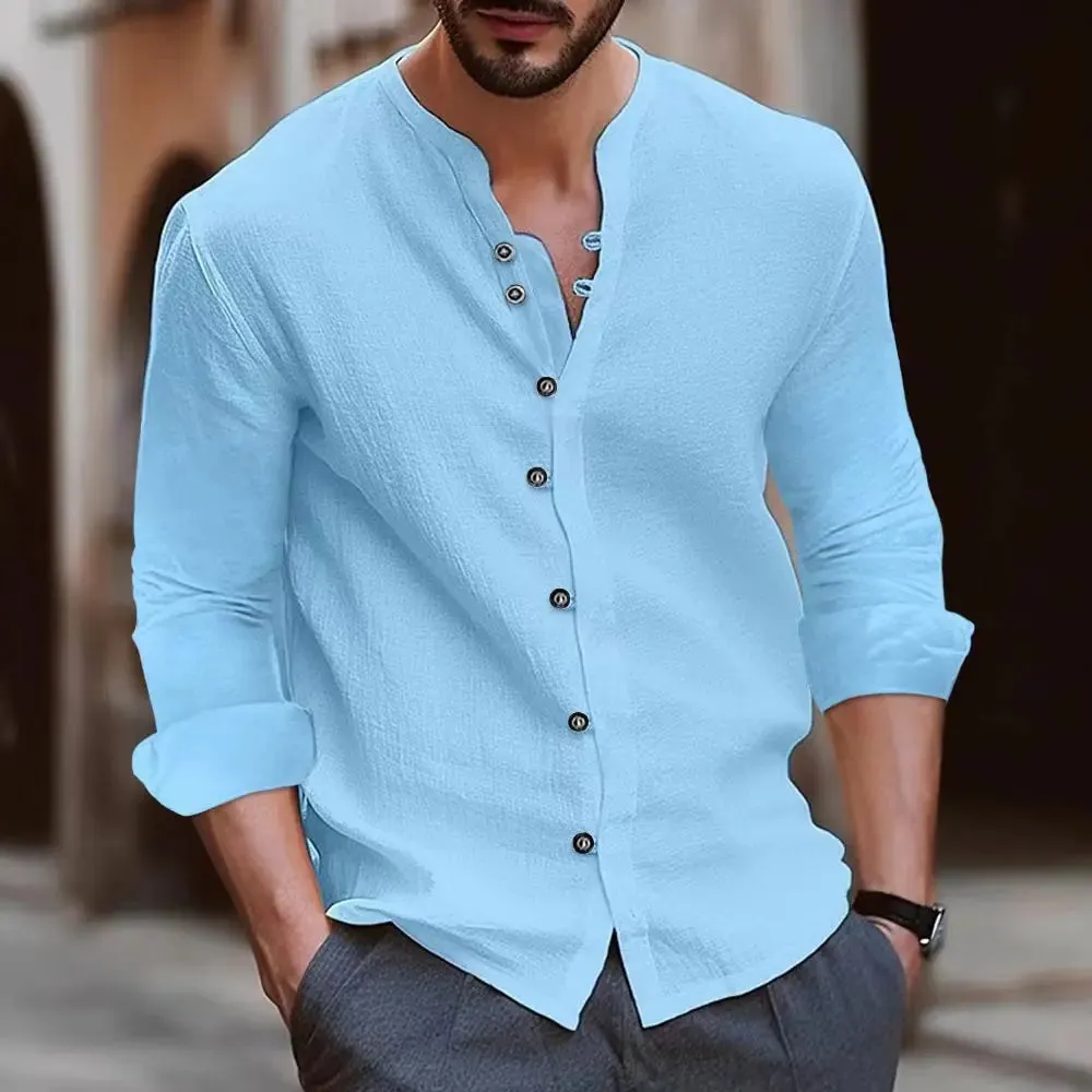 West Louis™ Men's Linen Loose Comfortable Shirt