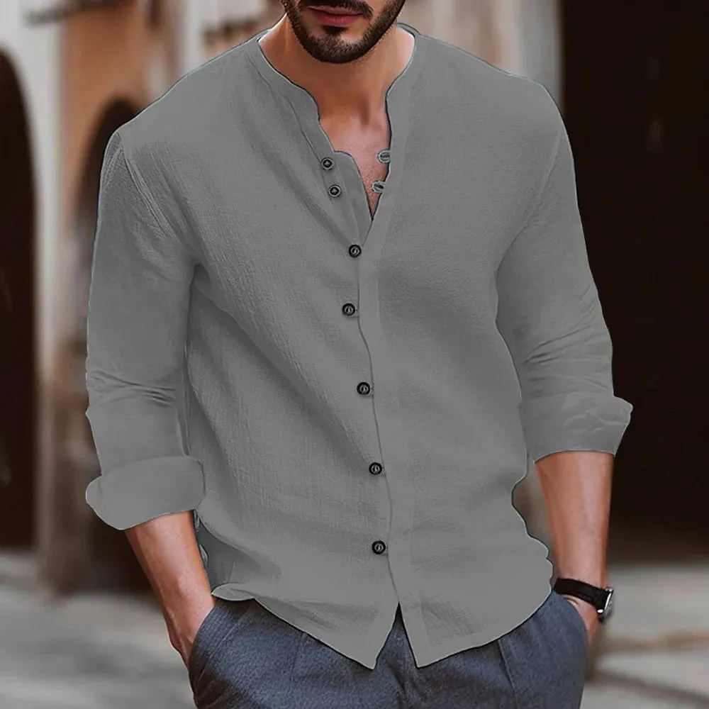 West Louis™ Men's Linen Loose Comfortable Shirt