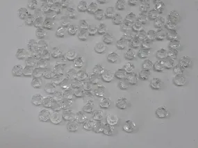 White New Cut Crystal Glass Beads- 4 mm (Wholesale)