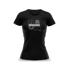 Women's Johannesburg T Shirt (Black)